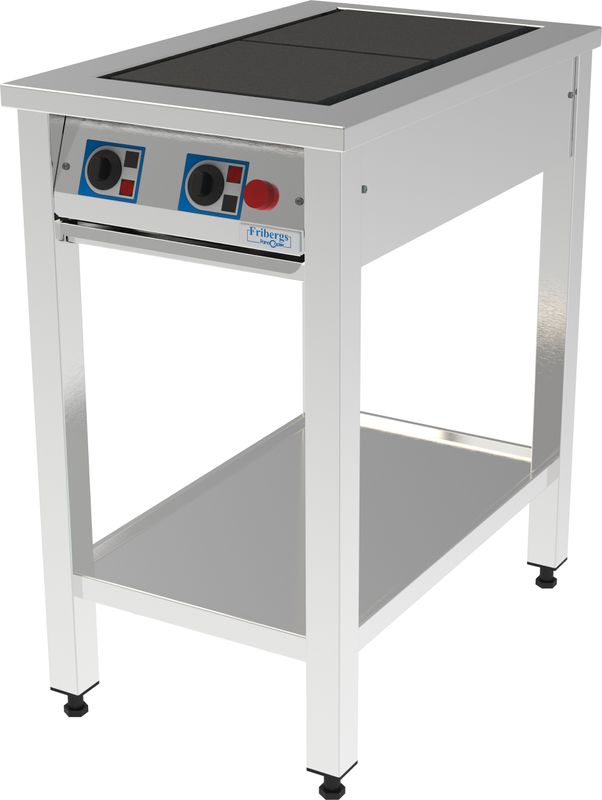 Spis gjutjärn – 2–8 plattor - 22x22 cm - FST