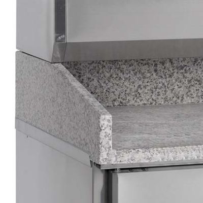 Pizzakylbänk inkl. kylränna