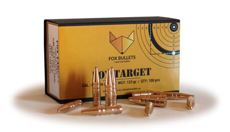 Fox Target 8,5 (.338) 185 gr 50st