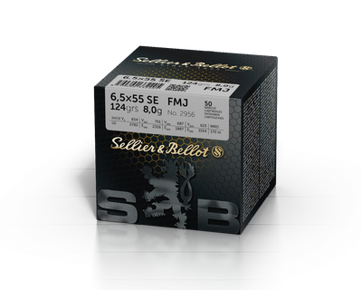SELLIER &amp; BELLOT 6.5x55 SE 8,0/124gr 50 ASK