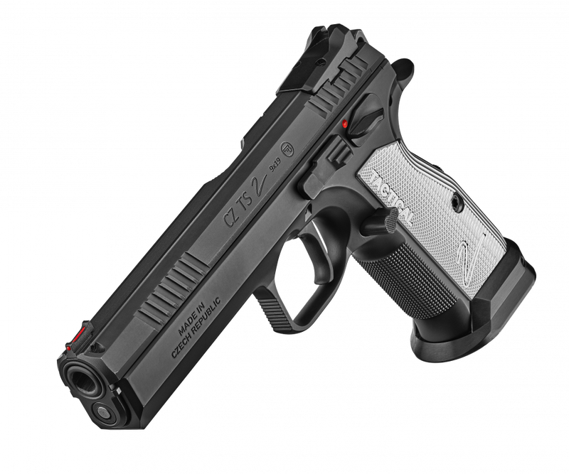 Pistol CZ Tactical Sports 2, 9 mm, Svart