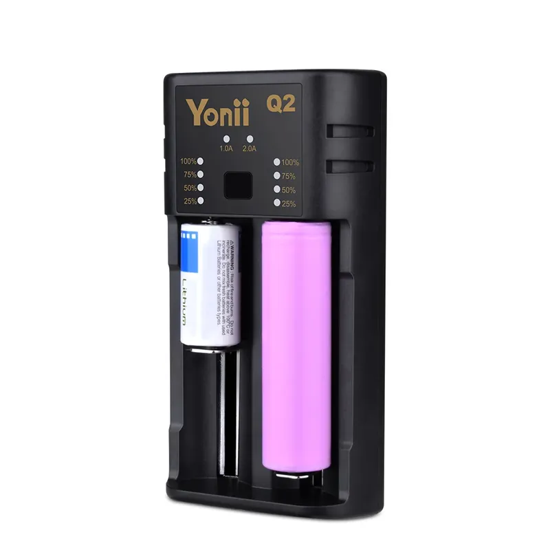 Yonii Q2 Battery Charger USB 2 Slots