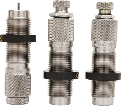 LYUMAN 3-Die Set Carbide Prem Pistol 357 M+Max/38 SP