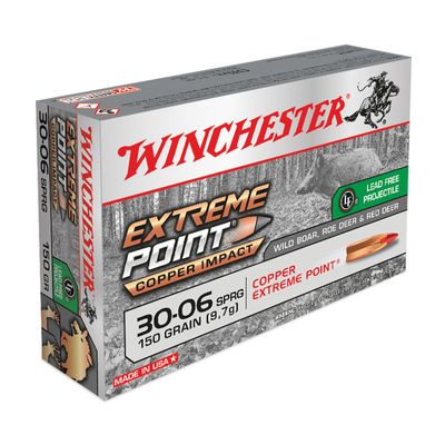 WINCHESTER .30-06, EXTREME POINT LEAD FREE, 150 gr 20 ASK