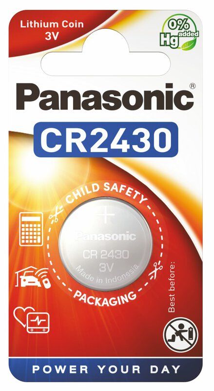 Panasonic Coin Lithium CR2430