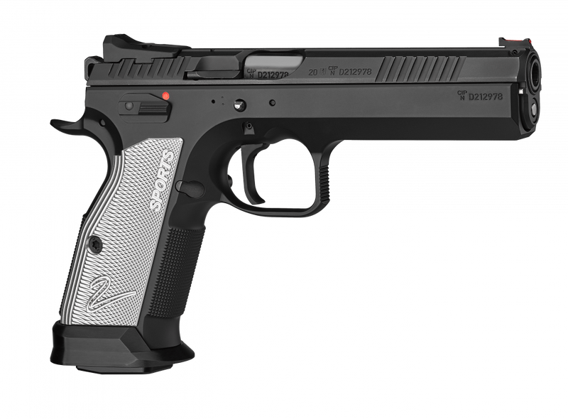 Pistol CZ Tactical Sports 2, 9 mm, Svart