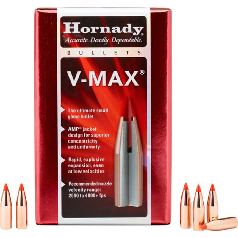 Hornady V-MAX 6mm (.243) 75gr 100 ASK