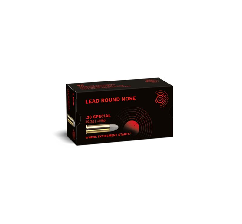 CTG .38 SPECIAL GECO LRN 50PC