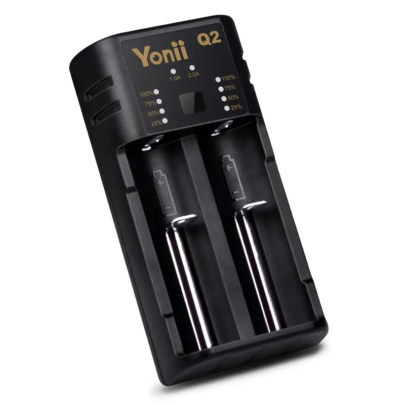 Yonii Q2 Battery Charger USB 2 Slots