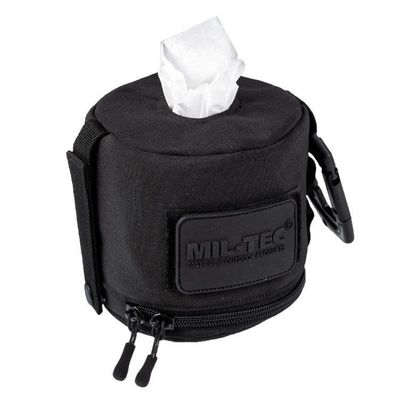 MIL-TEC Molle Tissue Case, Black
