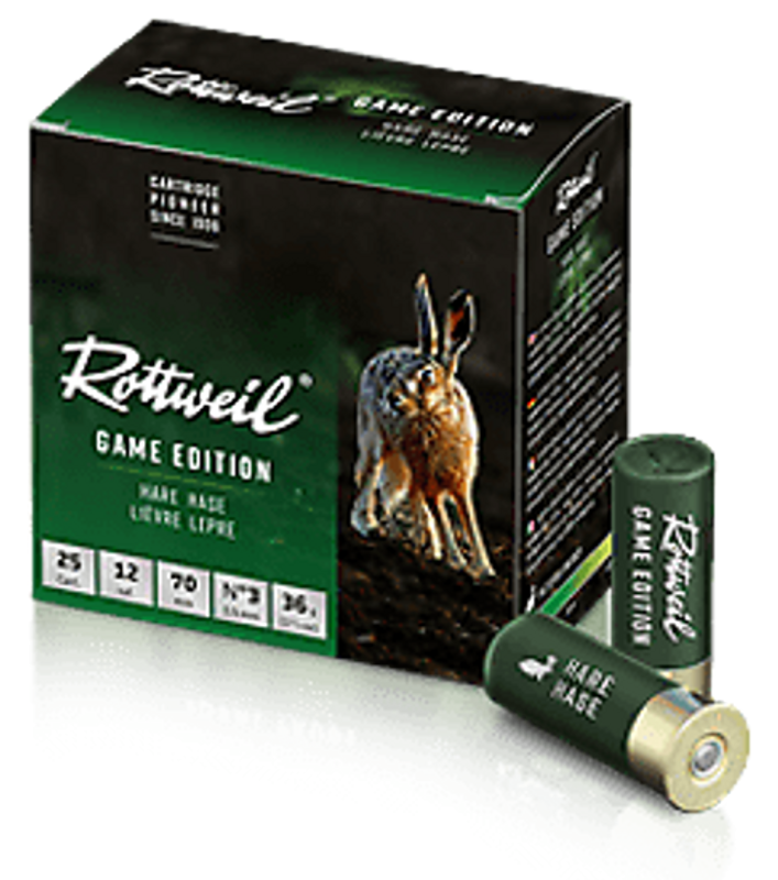 RW GAME ED. HARE 12/70 36G 3,0MM/US3 25/ASK BLY