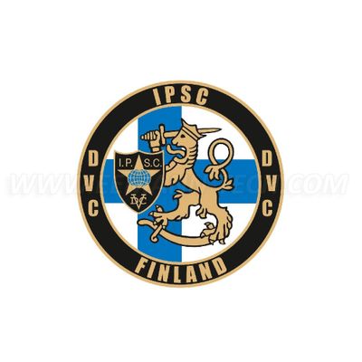 Finnish IPSC Region Sticker, Small - 2,5cm