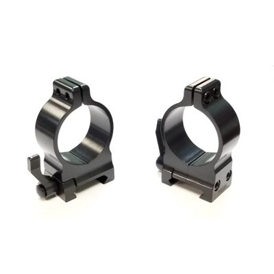Talley 30mm Scope Rings, Signature Picatinny Ring w/ Lever - Medium