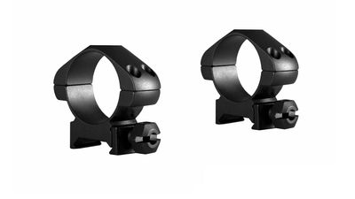 HAWKE Precision Steel Ring Mounts - Weaver 30mm Medium