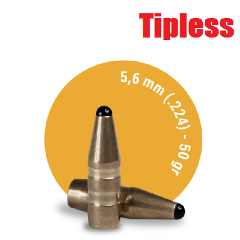 Fox Classic hunter 5,6 mm (.224) - 50 gr -TIPLESS 3,2 g - 50 ASK