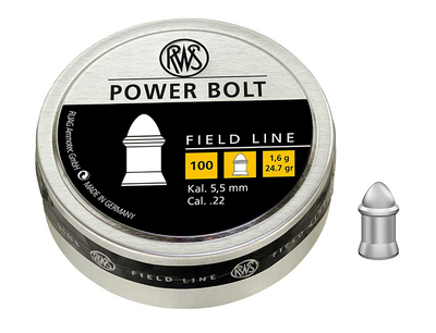 FIELD-L POW BOLT 5.5MM 1.5G BLI 100PC