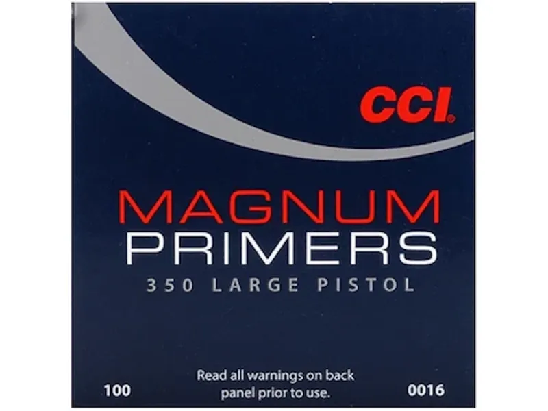 CCI Large Pistol Magnum Primers NO 350 100 ASK