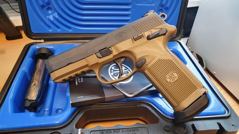 FN FNX .45 ACP FDE/BLK