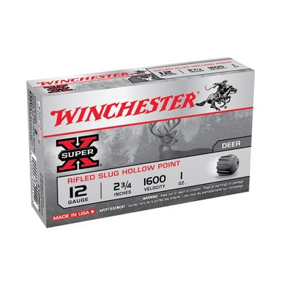 WINCHESTER Kaliber 12, SLUG SUPER X RIFLED, 12-70, 28g - 5 ASK