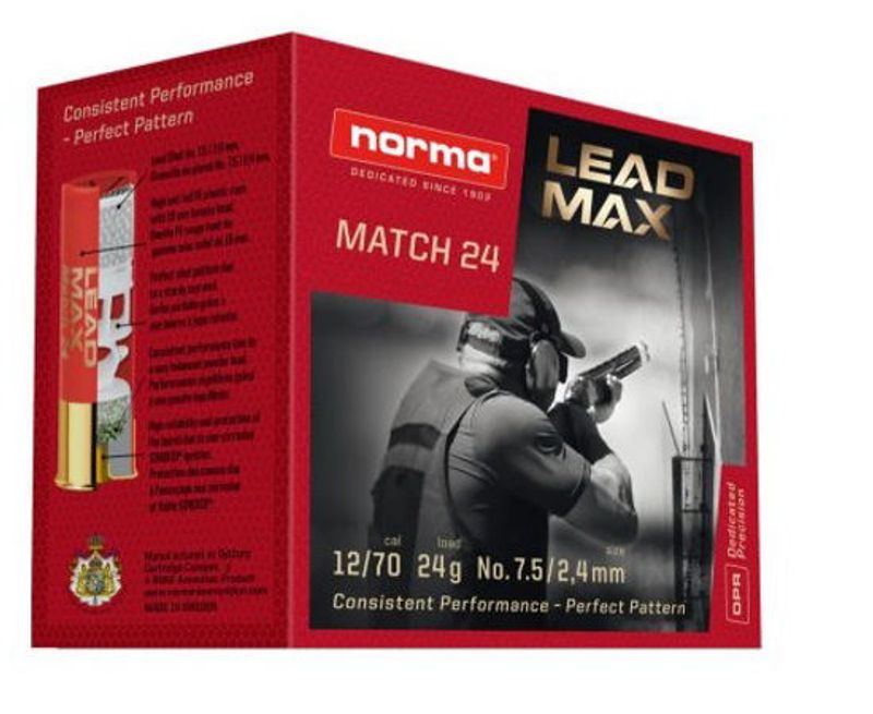 NORMA LEAD MAX ® MATCH 24 12/70 US8