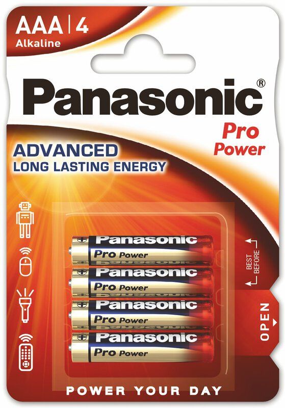 Panasonic Alkaline AAA (4-pack)