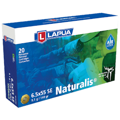 Lapua Naturalis 6.5x55 se 9.1g/ 140gr