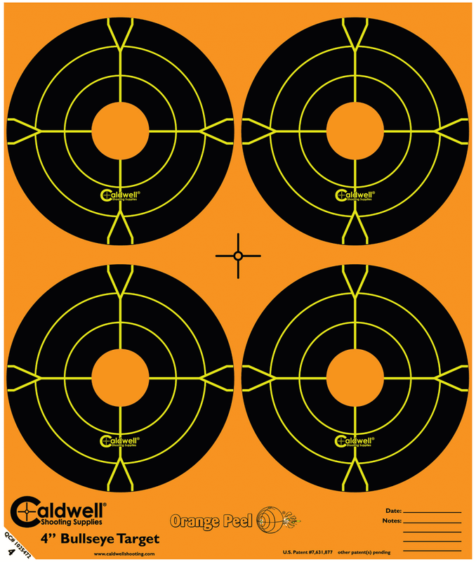 Caldwell-Måltavla Orange 4