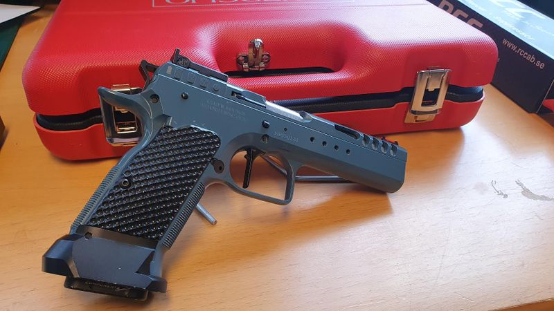 Tanfoglio Limited Custom Teal Blue .40S&W *VMB* 