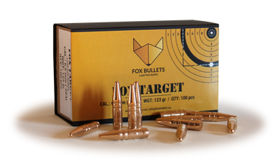Fox Target 6,5 mm (.264) - 123 gr 8,0 g - 100 ASK