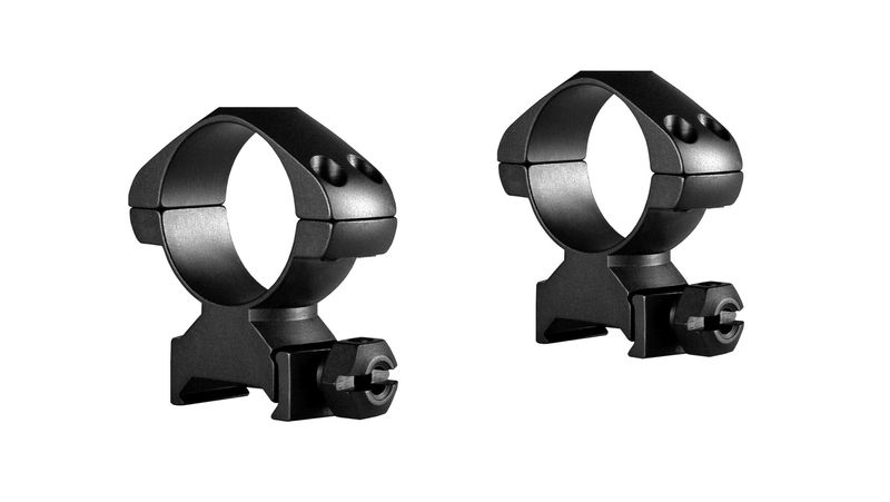 HAWKE Precision Steel Ring Mounts - Weaver 30mm High