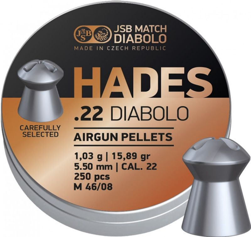 DIABOLO HADES .22 5,5mm 1,03g/15,89gr 250 ASK