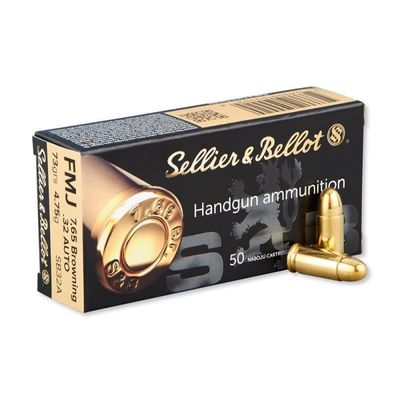 Sellier & Bellot 7,65 Browning .32 Auto FMJ 73gr