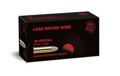 CTG .38 SPECIAL GECO JHP 10.2G 50PC