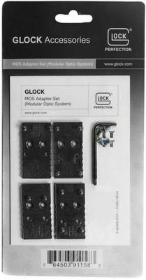 Fästplattor Glock MOS Adapter set 01 G17, G19, G34