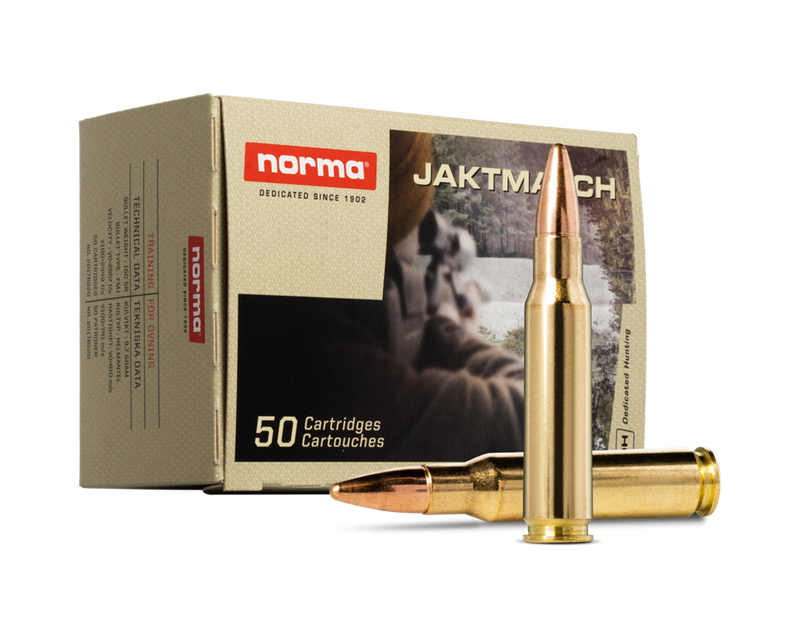 NORMA CTG .222 REM 55GR FMJ JAKTMATCH