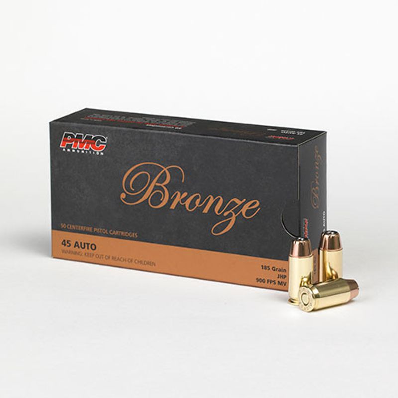 PMC 45 ACP JHP 185 gr, 50 ASK