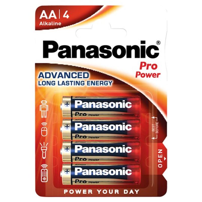 Panasonic Alkaline Pro Power AA (4-pack)