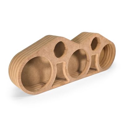 Dörrpod 3x6.5", 2 diskant