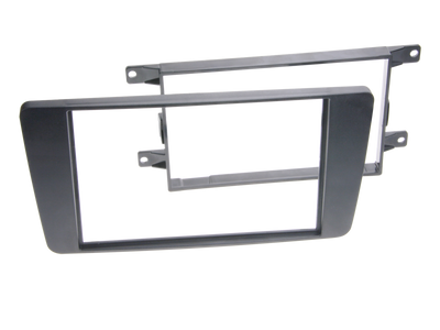 ACV 2-DIN facia plate Skoda Octavia II 2004 - 2013 black 100915