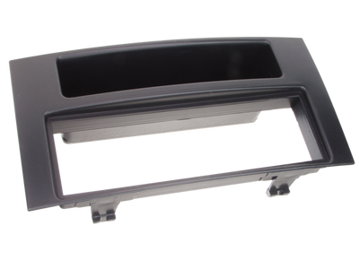 ACV 1-DIN facia plate with pocket VW Touareg / T5 black 100623