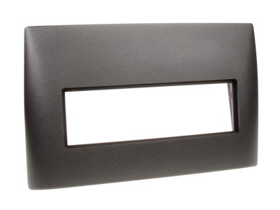 ACV 1-DIN facia plate Fiat Stilo black 100600