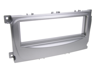 ACV 1-DIN facia plate Ford silver 100680