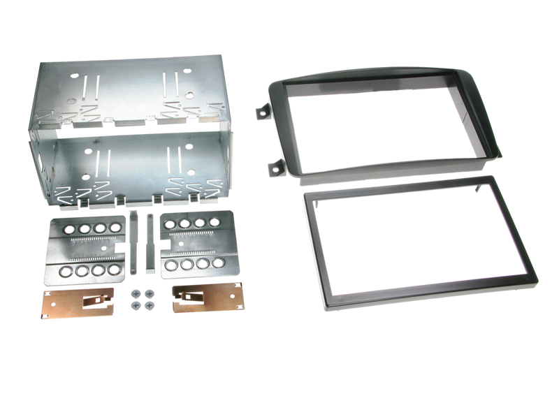 ACV 2-DIN facia plate Mercedes C /CLK/ Vito/ Viano black 100965