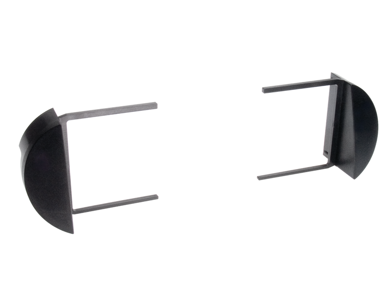 ACV 1-DIN facia plate VW New Beetle / New Beetle Cabrio black 100567