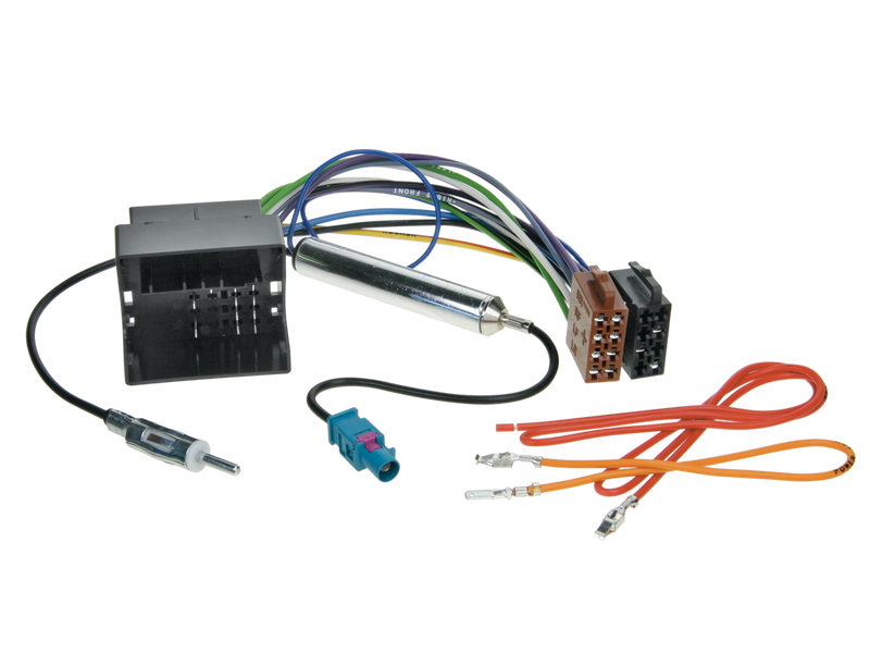 ACV 1324-46 ISO Adapter cable Audi/Seat/Skoda/VW Quadlock - FakraDIN