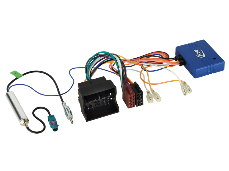 ACV 12-1328-46-15 52Pin QuadlockISO/antenna FakraDIN