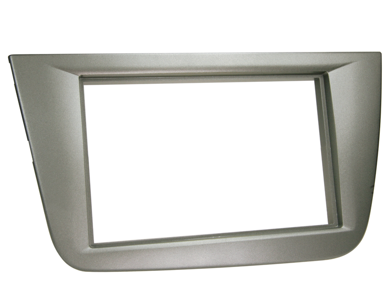 ACV 2-DIN facia plate Seat Altea / Altea XL / Toledo anthracite 100637