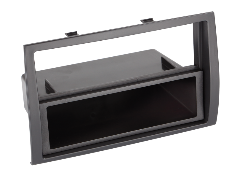 ACV 2-DIN facia plate withOUT pocket Citroen / Fiat / Peugeot black 100923