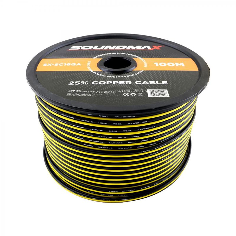 Soundmax 1,5mm2 100M rulle