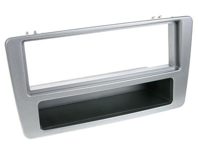 ACV 1-DIN facia plate with pocket Honda Civic 07/2001  silver 100616